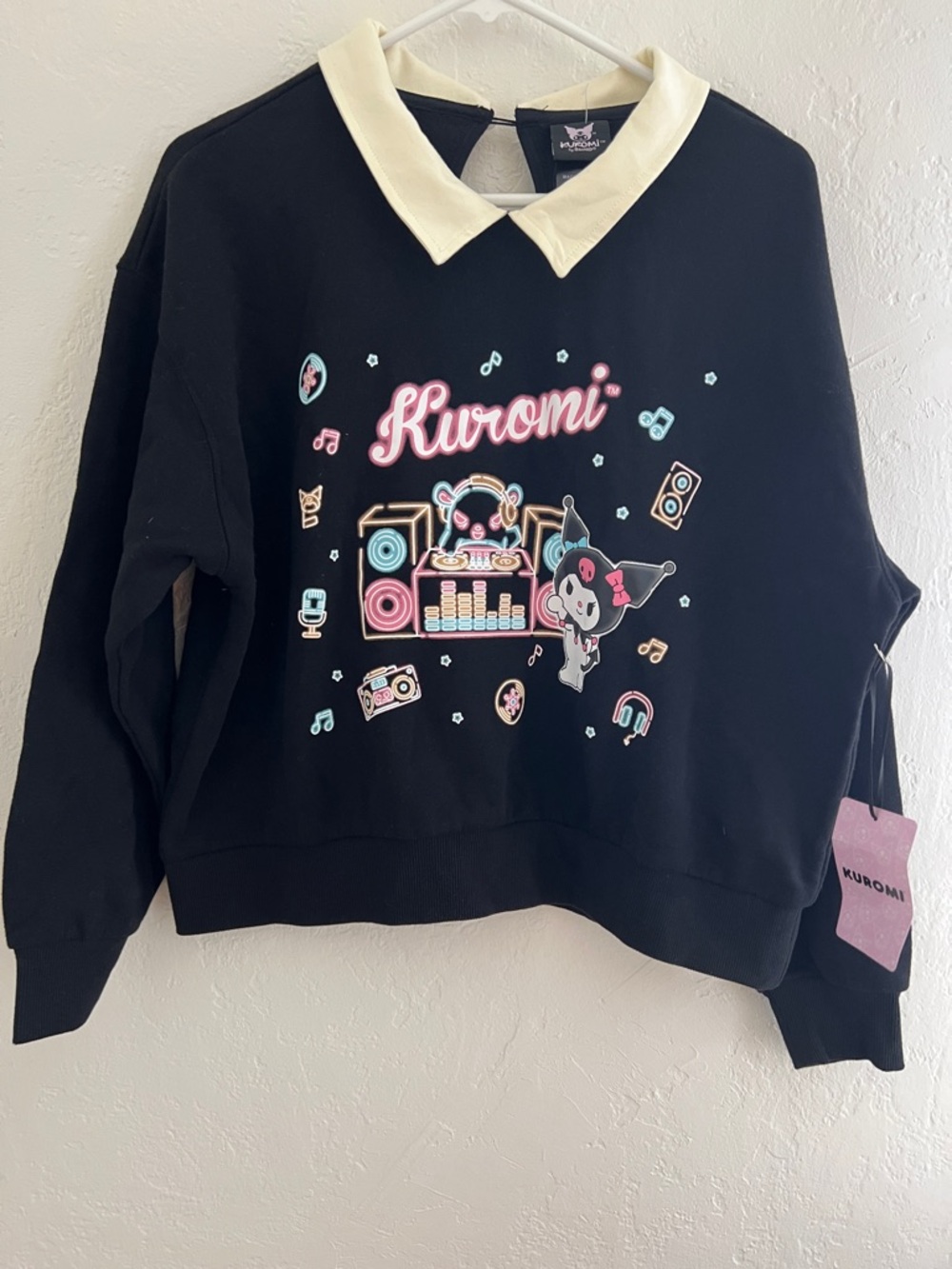 NWT Boxlunch Kuromi Sanrio Graphic Sweatshirt Large